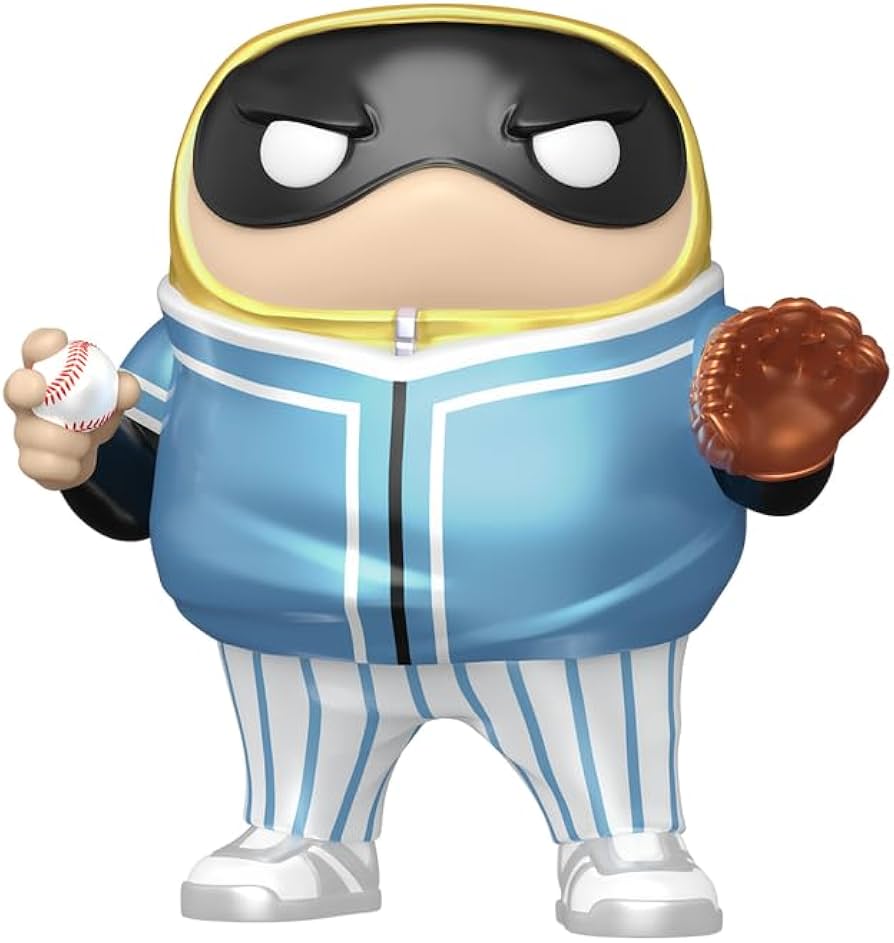 FUNKO - FUNKO POP!  ヒロアカ　ファットガム　ベースボール　メタリック限定 Amazon.com: My Hero Academia POP! Super FATGUM (Metallic